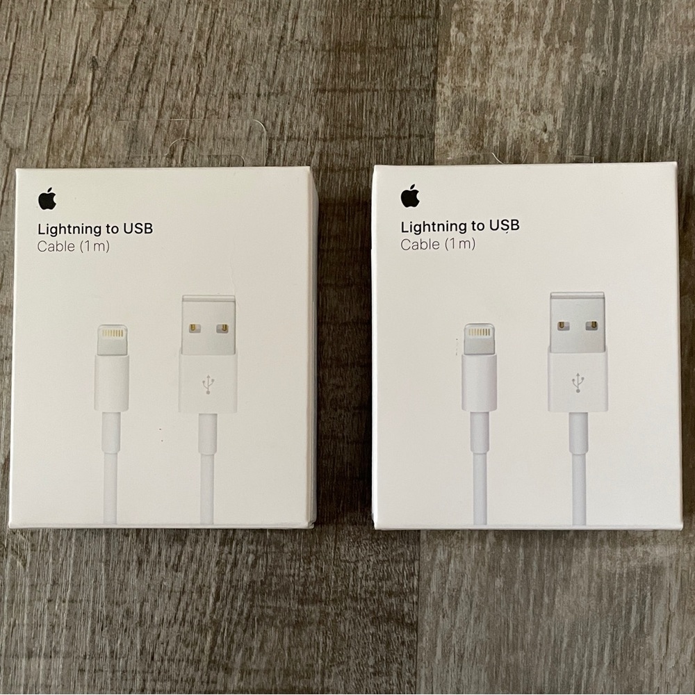 Apple iPhone lightning Charger cables